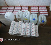 Naminukė ir kontrabandinės cigaretės