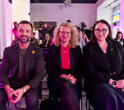 Tomas Vytautas Raskevičius, Au&scaron;rinė Armonaitė ir Ewelina Dobrowolska