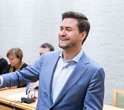 Gabrielius Landsbergis ir Saulius Skvernelis