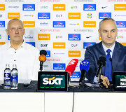 Rimas Kurtinaitis ir Mindaugas Balčiūnas