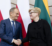 Donaldas Tuskas, Ingrida &Scaron;imonytė