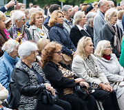 Valstybės vėliavos pakėlimo ceremonija Gedulo ir vilties bei Okupacijos ir genocido dienos proga