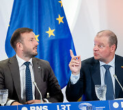 Virginijus Sinkevičius, Saulius Skvernelis