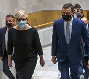 Lietuvoje su darbo vizitu vie&scaron;i Lenkijos premjeras M.Morawieckis