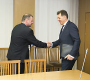 Saulius Skvernelis ir Algirdas Butkevičius