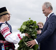 Grįžęs i&scaron; Briuselio G.Nausėda komentuoja apie EVT priimtus sprendimus