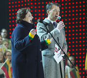 Marijus Žiedas ir Loreta Graužinienė