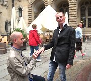 Mindaugas Grudzinskas su mylimuoju