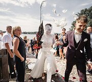 Brigidos Gruodytės ir Artiomo Penkevičiaus vestuvių akimirka