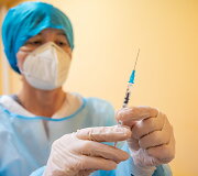 Vilniaus miesto klinikinės ligoninės medikų vakcinacija nuo COVID-19