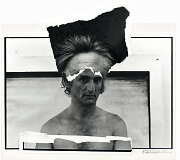 Tapytojas Larry Riversas, Hamtonas, Niujorkas,1975 m. &copy; 1975 Arnold Newman. Getty Images