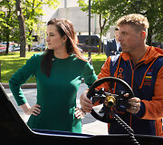 Inga Ruginienė, Edgaras Riabko