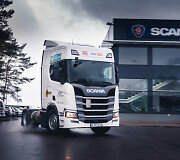 Dujomis varomas vilkikas &bdquo;Scania R 410 LNG&ldquo;