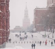 Sniegas Maskvoje