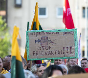 Protestas prie&scaron; Galimybių pasą