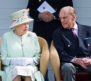 Karalienė Elizabeth II ir princas Philipas