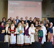 Knygos &bdquo;Varėnos kra&scaron;to dienora&scaron;čiai&ldquo; pristatymas Vilniaus knygų mugėje