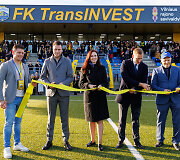  FK &bdquo;TransINVEST&ldquo; stadiono atidarymas