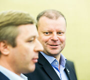 Ramūnas Karbauskis ir Saulius Skevernelis