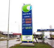 Degalų kainos Vilniuje
