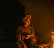 &bdquo;Azov&ldquo; pulko kovotojo nuotraukose užfiksuotos dienos &bdquo;Azovstal&ldquo; gamykloje