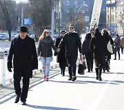 Saulėtas penktadienis Vilniuje