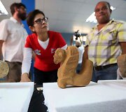 Parodoje pristatomi archeologiniai radiniai atrasti Hondūro Baltajame mieste