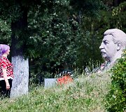 Antrojo pasaulinio karo mū&scaron;io inscenizacija &bdquo;Stalino linijos&ldquo; muziejuje Baltarusijoje