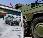 Seimo Pirmininkė Viktorija Čmilytė-Nielsen lankėsi brigados &bdquo;Geležinis Vilkas&ldquo; daliniuose.