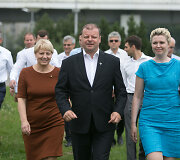 Saulius Skvernelis pristatė visus LVŽS sąra&scaron;o narius