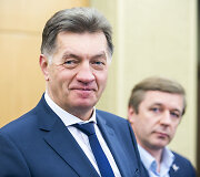 Algirdas Butkevičius ir Ramūnas Karbauskis