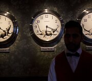 Gatvės menininkas Banksy atidarė vie&scaron;butį Betliejuje
