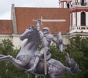 Vytis Luki&scaron;kių aik&scaron;tėje