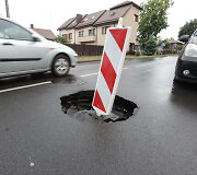 Duobė Kapsų gatvėje