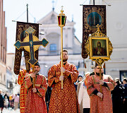 Procesija už Lietuvos stačiatikių vienybę ir karo Ukrainoje stabdymą