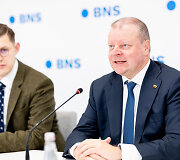 Arnoldas Pikžirnis, Saulius Skvernelis