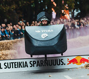 Kauną sudrebino įspūdingos &bdquo;Red Bull muilinių lenktynės&ldquo;