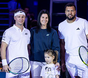 Ričardas Berankis, Lina Berankytė - Astrauskienė, Jo - Wilfredas Tsonga