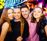 Vakarėlio klube &bdquo;Mojo Lounge&ldquo; akimirka