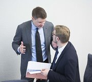 Mykolas Majauskas ir Linas Kukuraitis