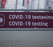 Covid-19 patikros punktas Vilniaus oro uoste