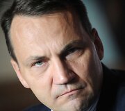 Lenkijos užsienio reikalų ministras Radoslawas Sikorskis