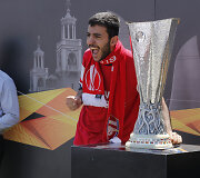 Baku miestas ruo&scaron;iasi Europos lygos finalui, kuriame susitinka Londono &bdquo;Arsenal&ldquo; ir &bdquo;Chelsea&ldquo;.