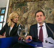 Rita Tama&scaron;unienė ir Valdemaras Toma&scaron;evskis