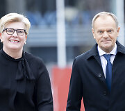 Ingrida &Scaron;imonytė, Donaldas Tuskas