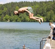 &Scaron;ilta vasaros pradžia vilniečių į paplūdimius dar nei&scaron;viliojo