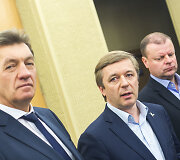 Algirdas Butkevičius, Ramūnas Karbauskis ir Saulius Skevernelis