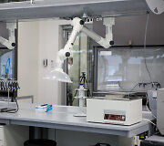 Klaipėdos universiteto laboratorijoje