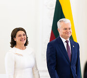 Diana Nausėdienė, Gitanas Nausėda