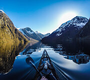 Kelionė baidare po Norvegijos fjordus